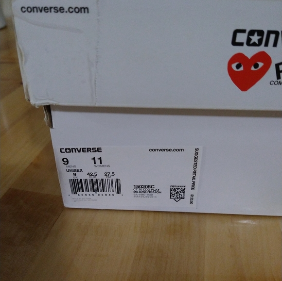 Comme Des Garçons Play X Converse All Star - Picture 5 of 10